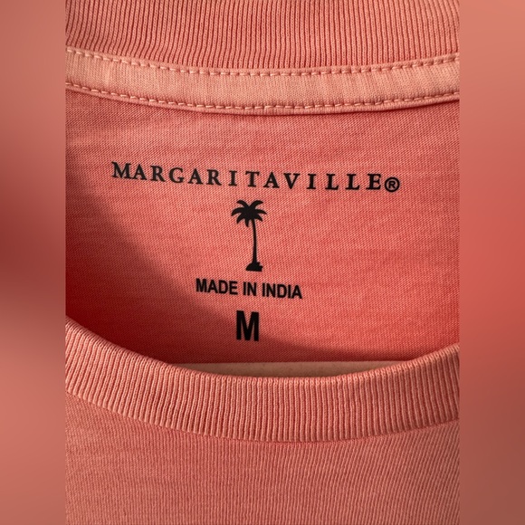 Margaritaville 100% Cotton T-Shirt Coral Vacay Vibes - Picture 7 of 11